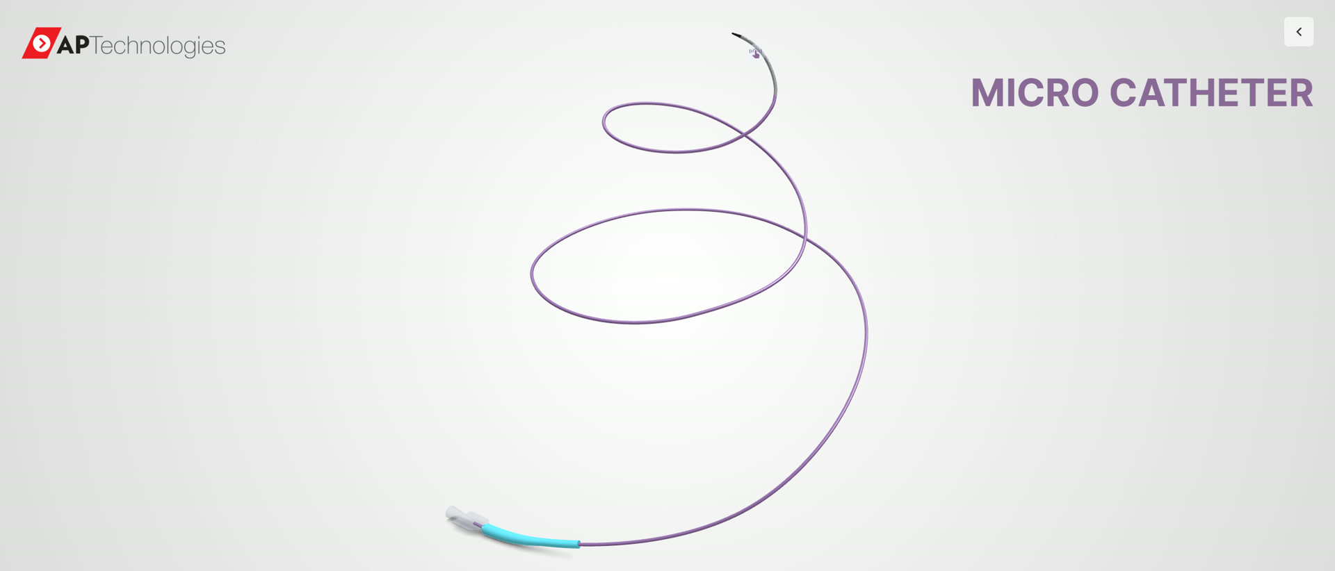 Micro Catheter — Single-feature focus on flexibility